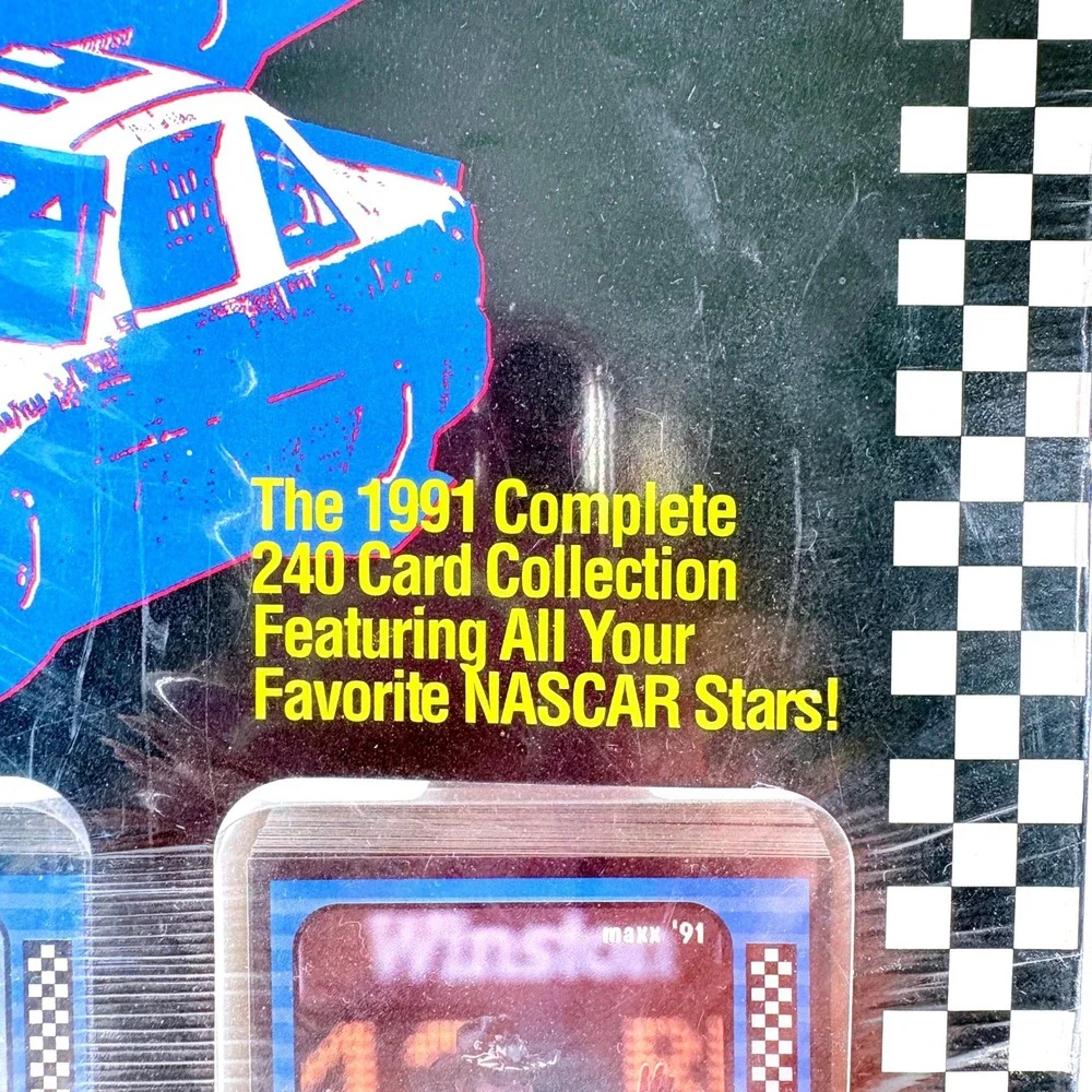 Vintage NASCAR 1991 Complete 240 Card Collection Factory Sealed Box Set